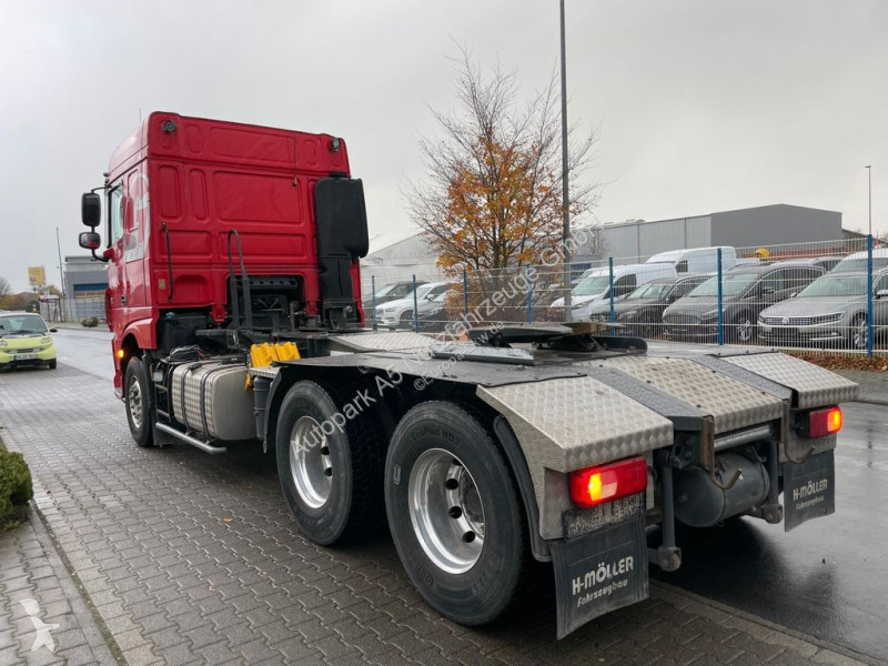 Camion DAF trasporto tronchi XF 510 FTT SZM Euro 6 6x4 KRAN HOLZ 6x4 ...