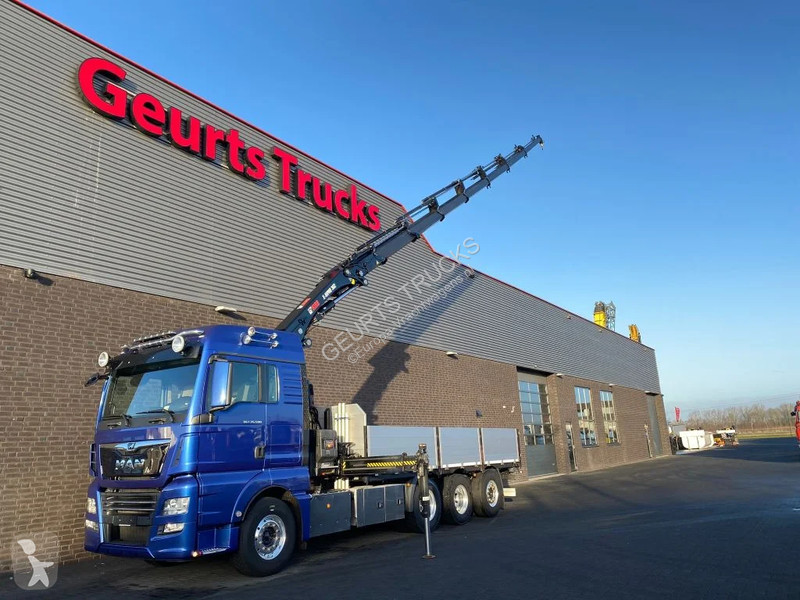 Kamion MAN 35.500 8X4 TRIDEM + HIAB X-HIPRO 302...