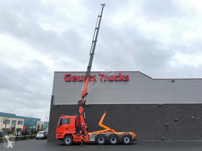 Kamion MAN 35.480 8X4 TRIDEM + 20 TON HAAKARM +...