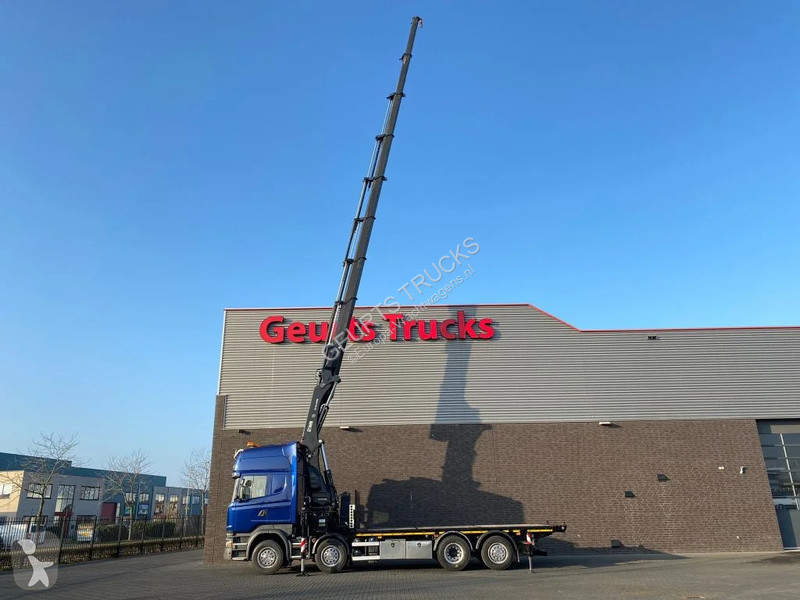 Kamion Scania R580 V8 8X2 + HIAB XS 544 E-8...