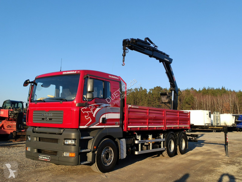 Camión MAN Man 6x4 HDS HIAB 166 B-3 DUO...
