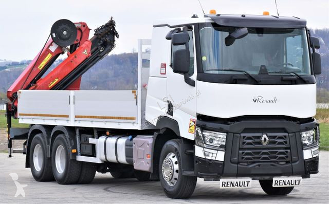 Kamion Renault C 460 * HMF 1510 K6 + FUNK * 6x4