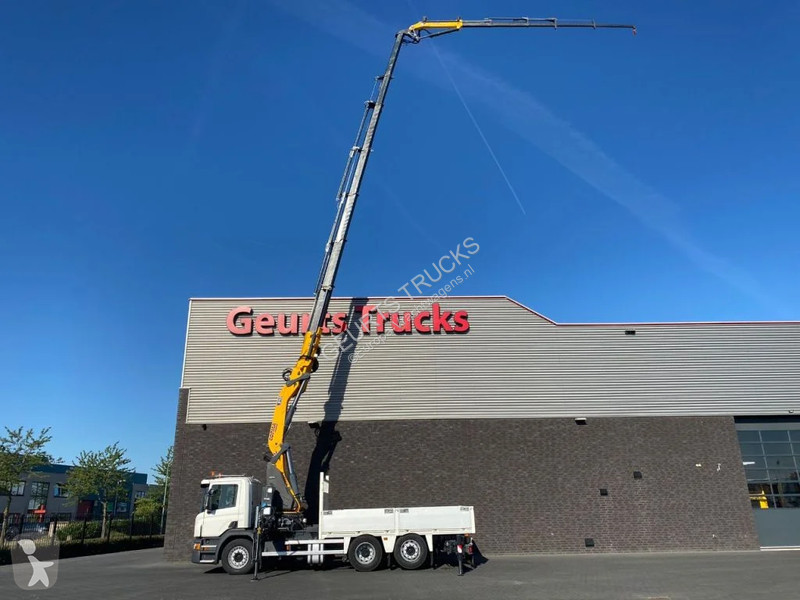 Kamion Scania P250 6X2 + COPMA 510.7 + JIB J4...