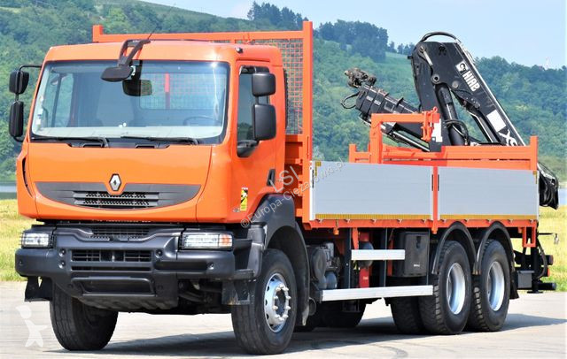 Kamion Renault KERAX 410 * HIAB 144 B-3 HIDUO /...
