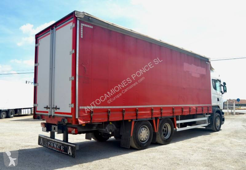 Camion rideaux coulissants Scania R 360 à vendre Espagne Abaran, LM30306