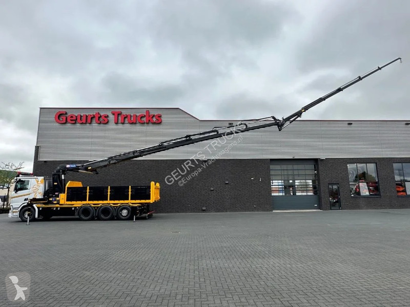 Kamion Scania R530 V8 NS 8X4 TRIDEM MET HYVA 2Z...