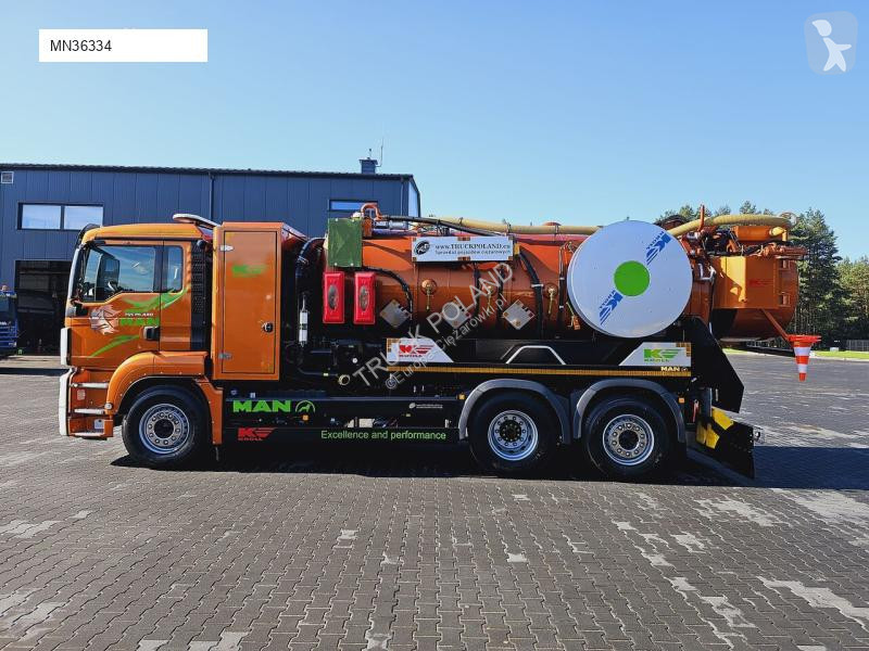 شاحنة MAN WUKO KROLL ADR COMBI FOR SEWER CLEANING