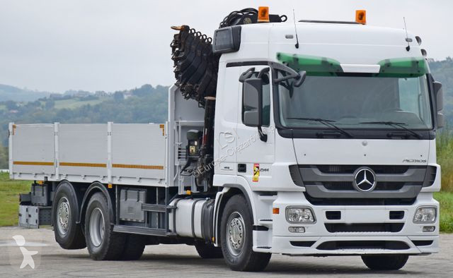 Camion Mercedes ACTROS 2544 * HIAB 377 E - 8...