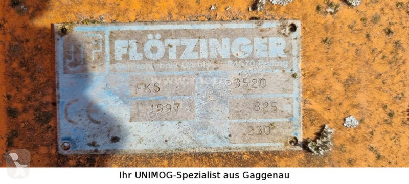 Udstyr til lastbiler  Schneepflug FLÖTZINGER...