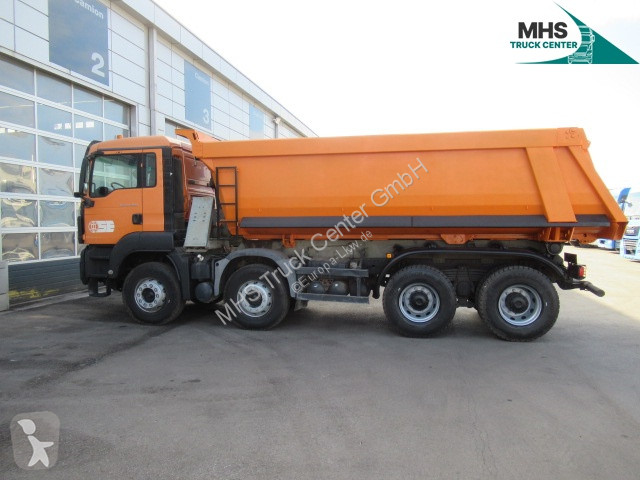 Used MAN TGS tipper truck TGS 8x4 Diesel Euro 5 - n°9659428