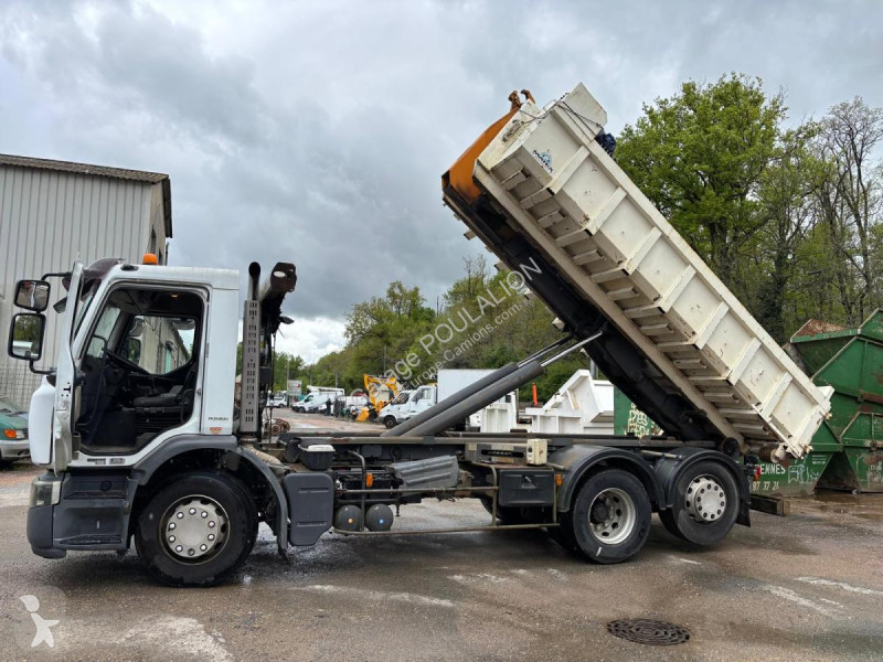 Kamion Renault 6x2 essieu relevable 320 benne...