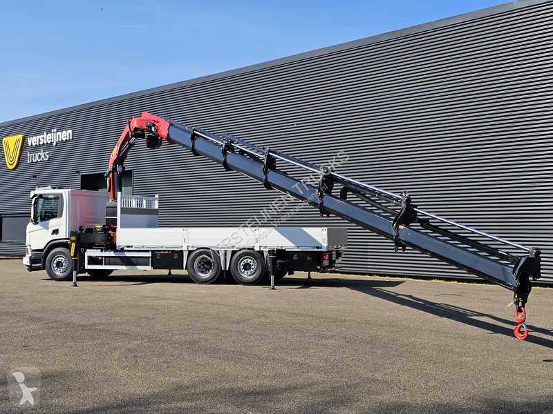 Kamion Scania P410 6x2*4 / PAFINGER 35 tm CRANE...