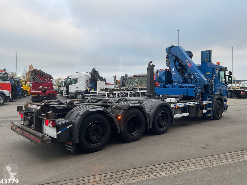 Camion Scania 360 8x2 Hiab 21 Tonmeter laadkraan