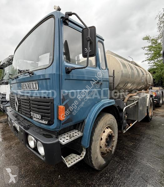 Miniature Verem 369 Camion Citerne Renault VTL290 - Blanc - Occasion