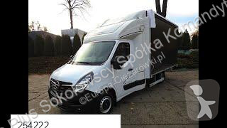 Bedrijfswagen Opel MOVANO PLANDEKA 10 PALET...
