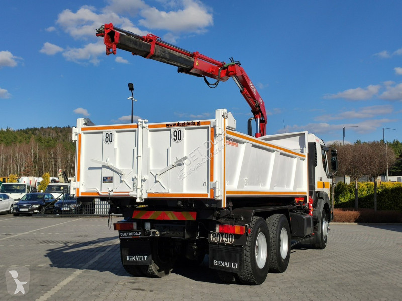 Kamion Renault 26.370 6x4 Mocny HDS FASSI F110
