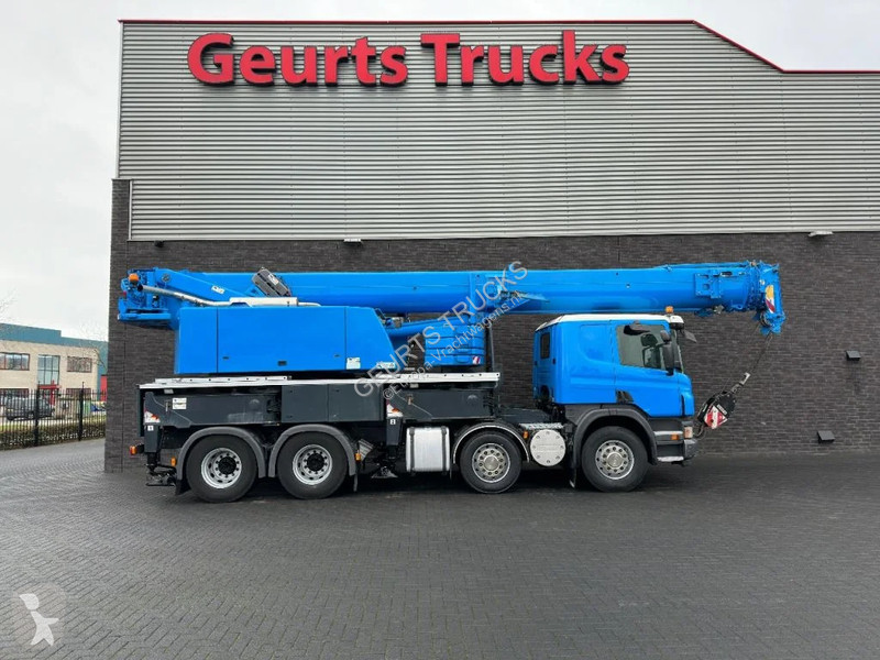 Camion Scania P420 8X4 + LIEBHERR LTF 1045-4.1...