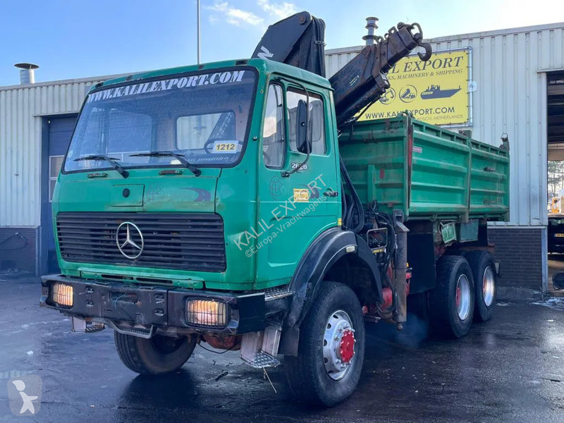Camion Mercedes SK Kipper 6x6 V8 Big Axle's...