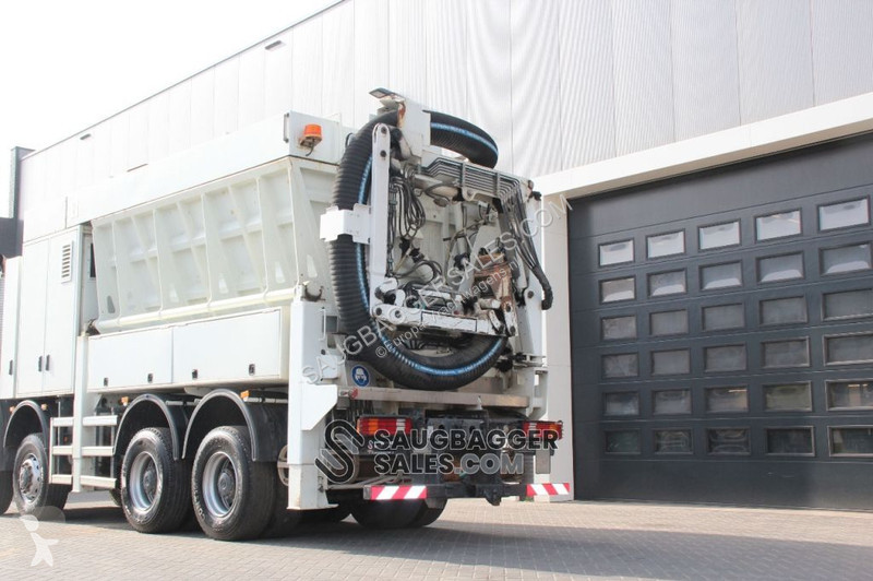 Camion Mercedes 4141 RSP 2014 Saugbagger 8x8