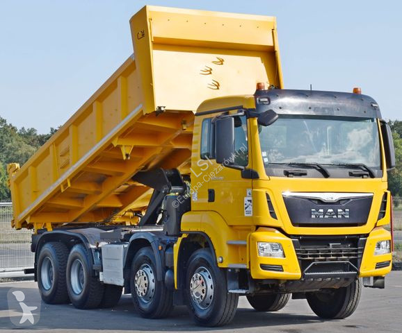 Camion MAN 35.400 KIPPER 5,90 m + BORDMATIC * 8x4