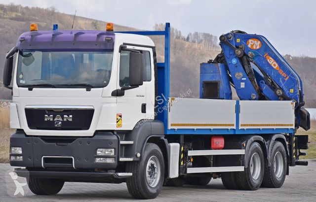 Camion MAN TGS *PRITSCHE 6,60m * PM 30 SP /...