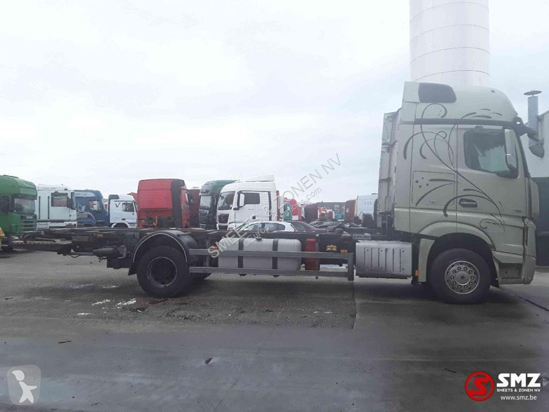 Camion Mercedes 1851 motor KO broken casse