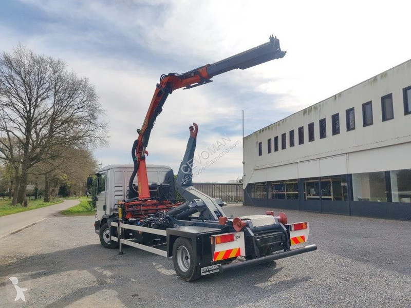 Kamion MAN 12.250 Containersysteem met kraan...