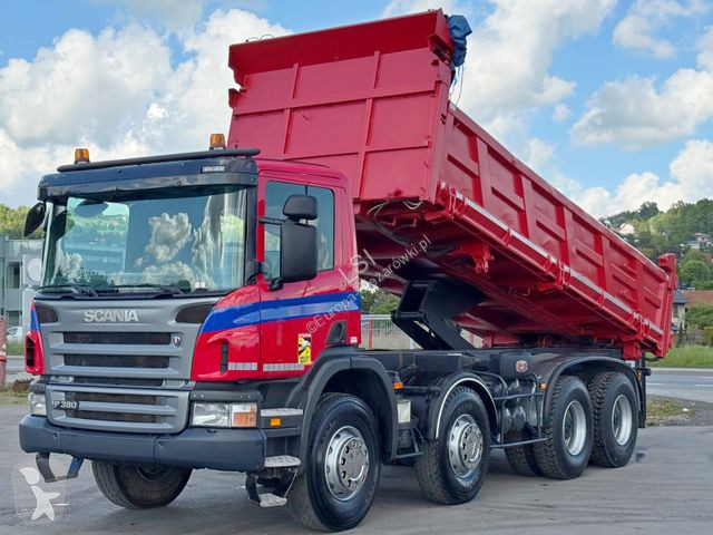 Kamion Scania 380 Kipper 6,10m + BORDMATIC* 8x4