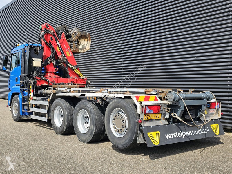 Kamion MAN 35.400 8x4-4 / PALFINGER Z CRANE +...