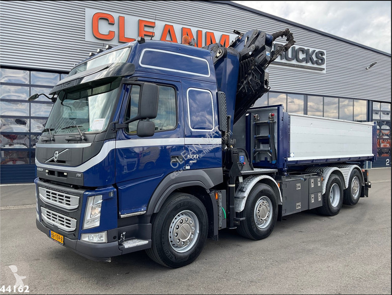 Camion Volvo 500 Euro 6 HMF 50 Tonmeter...