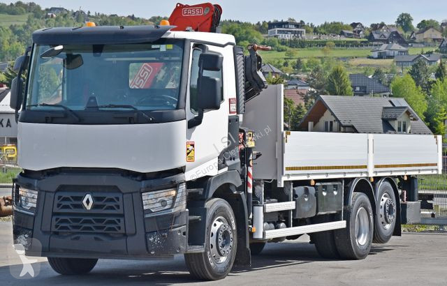 Kamion Renault C 380 * PRITSCHE 7,05 m* FASSI F...
