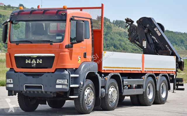 Camion MAN 35.440 * HIAB 211 E-6 HIDUO +FUNK / 8x4