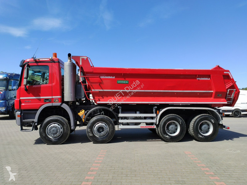 Camion Mercedes 4141 8x6 Wywrot SKIBICKI...
