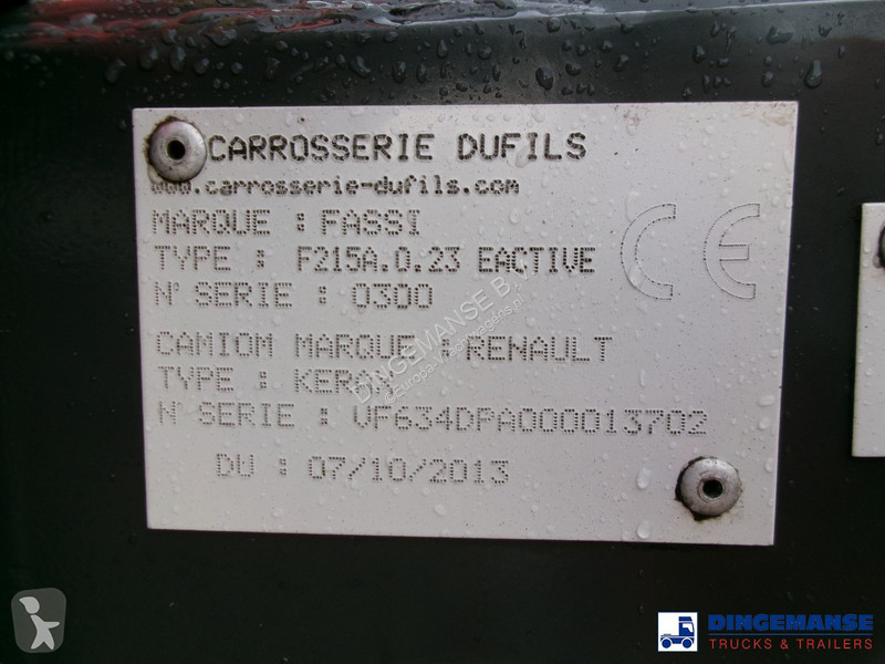Kamion Renault 380 dxi 6x4 + Fassi F215A.0.23