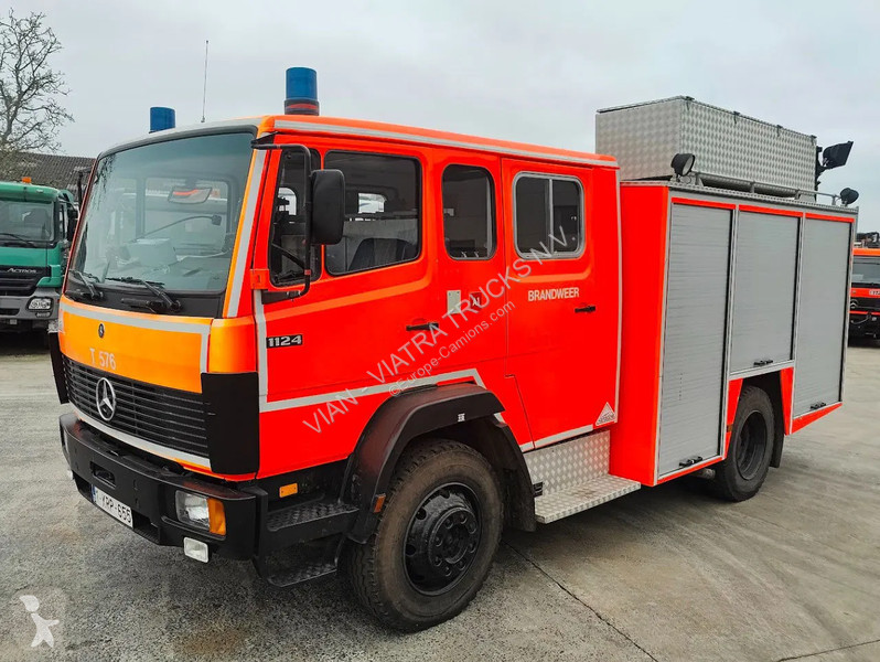 Camión Mercedes 1124 AF 4x4 Feuerwehr -...