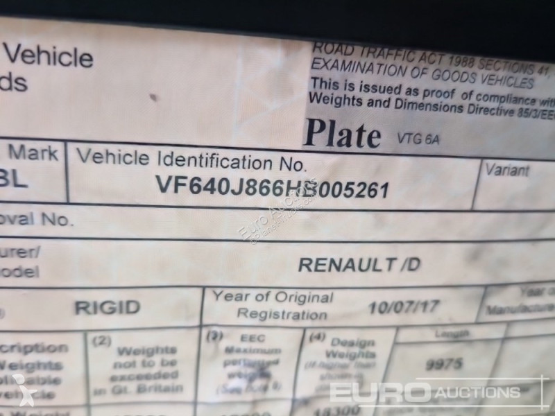 Camion Renault D18