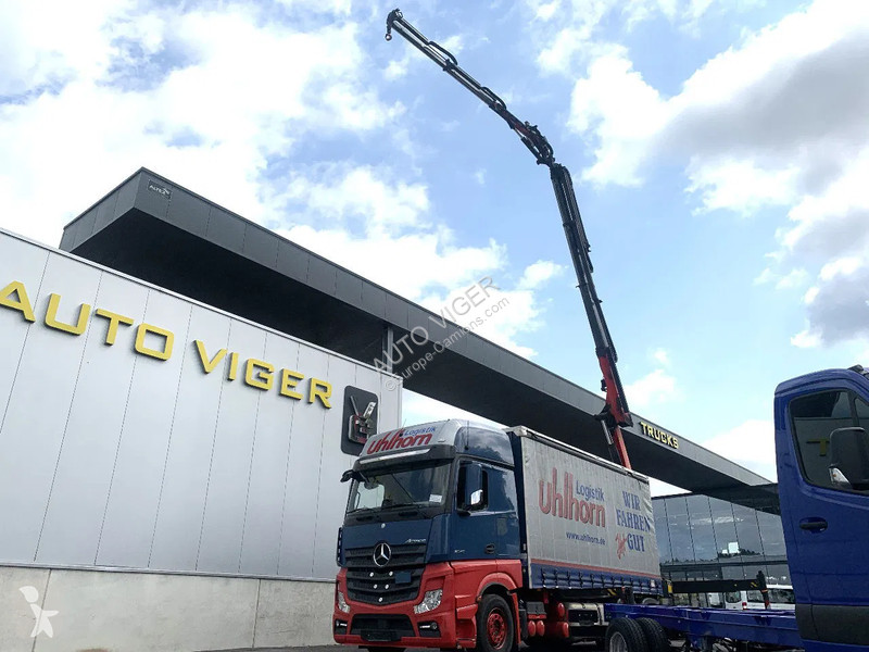 Camion Mercedes 2548 6X2 + Aanhanger*Palfinger...