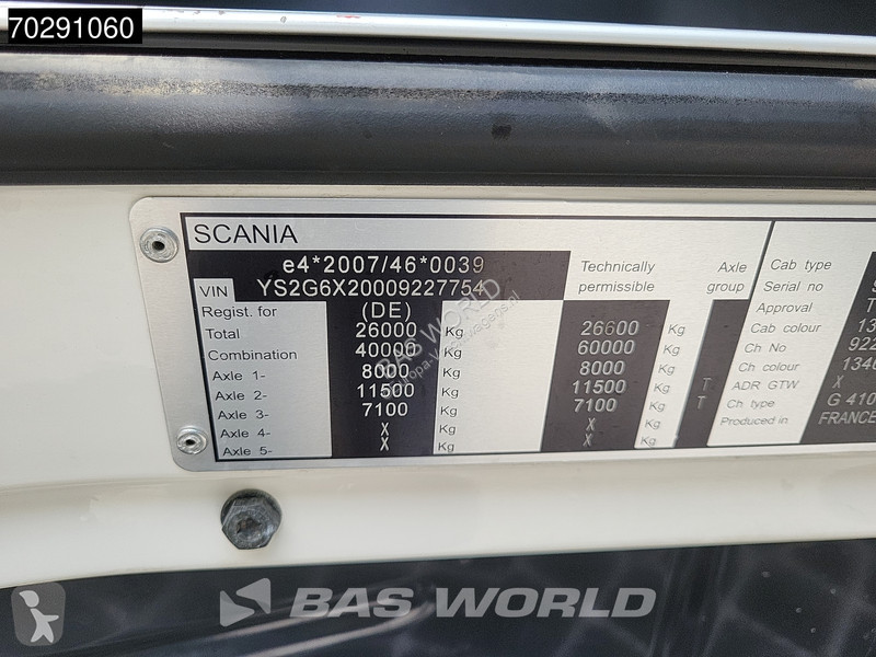 Kamion Scania G410 6X2 Palfinger 53002 SH Kran...
