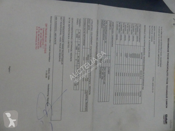 Camion DAF FA-