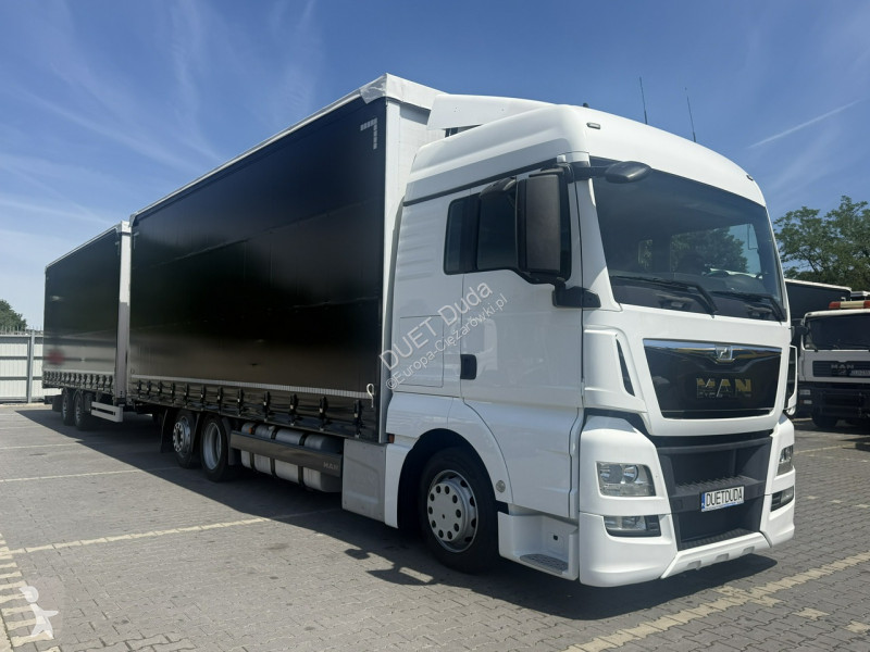 Хенгер MAN TGX 24.440 6X2 E6 Przyczepa G.T.S...