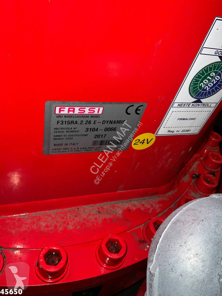 شاحنة Volvo 500 4x4 Fassi 31 Tonmeter laadkraan...