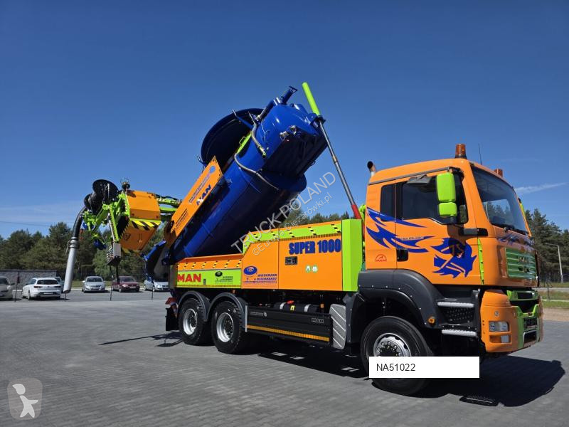 شاحنة MAN SUPER 1000 6x6 WUKO RECYKLING