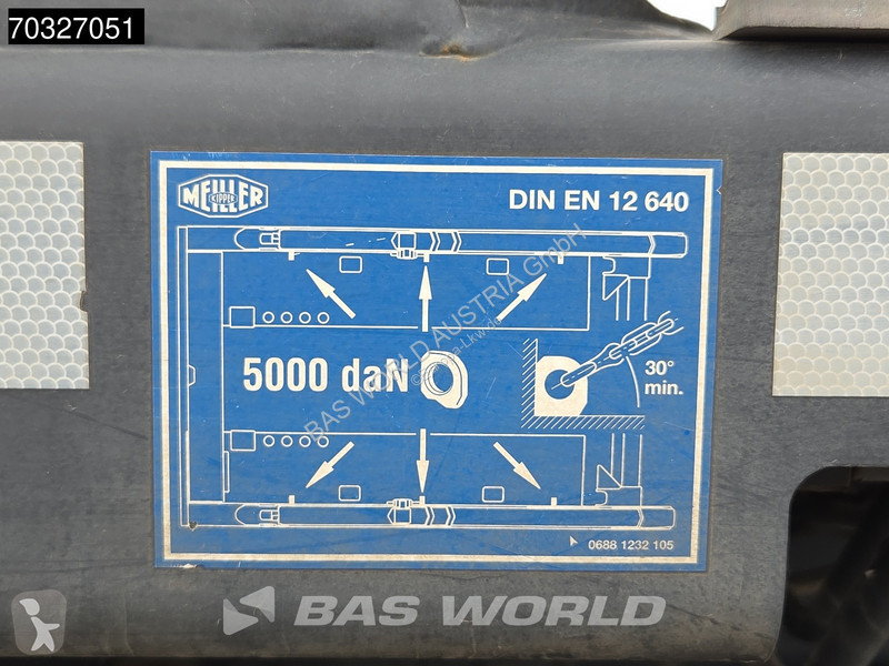 شاحنة Mercedes 1845 4X2 Full Steel Meiller Skip...