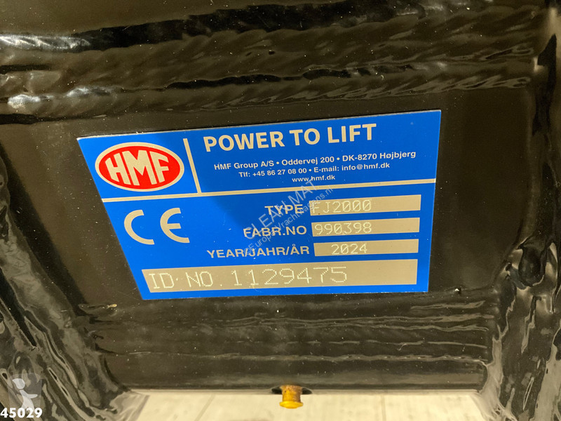 شاحنة DAF FAX  530 Euro 6 HMF 95 Tonmeter...
