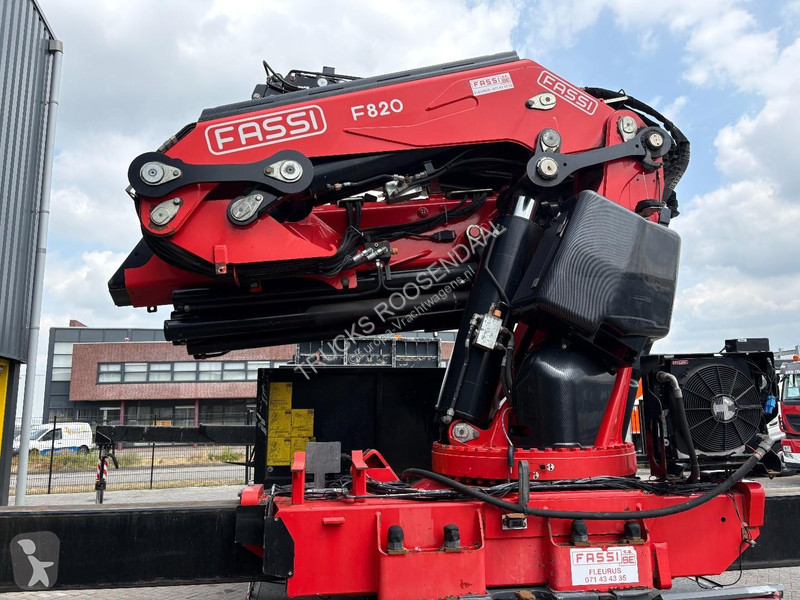 شاحنة DAF 530 + FASSI F 820 RA 6X EXT. + JIB 6X...