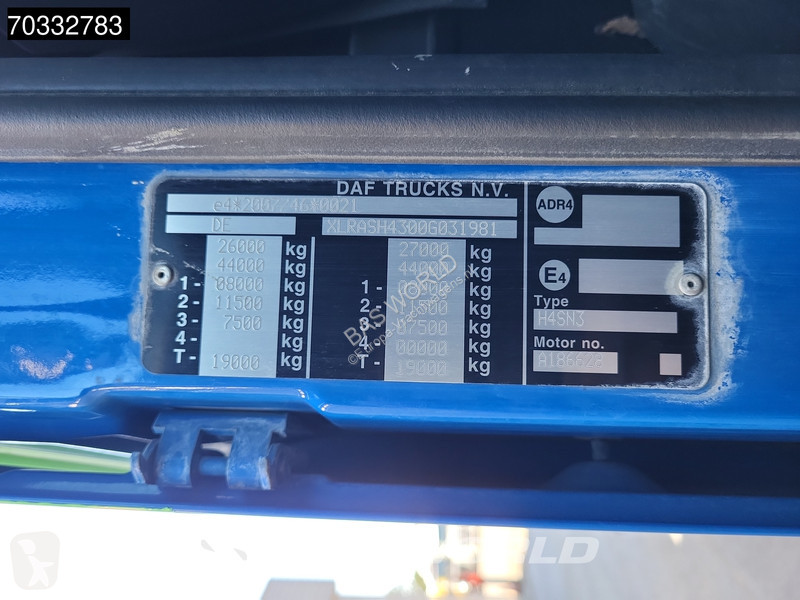Vrachtwagen DAF 510 6X2 Meiller Skip Loader...