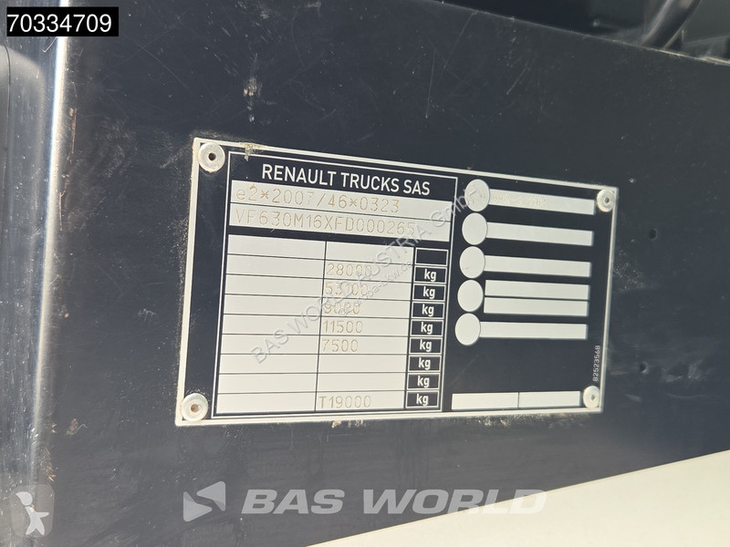 Renault C 380 6X2 HYVA Lift containersystem...