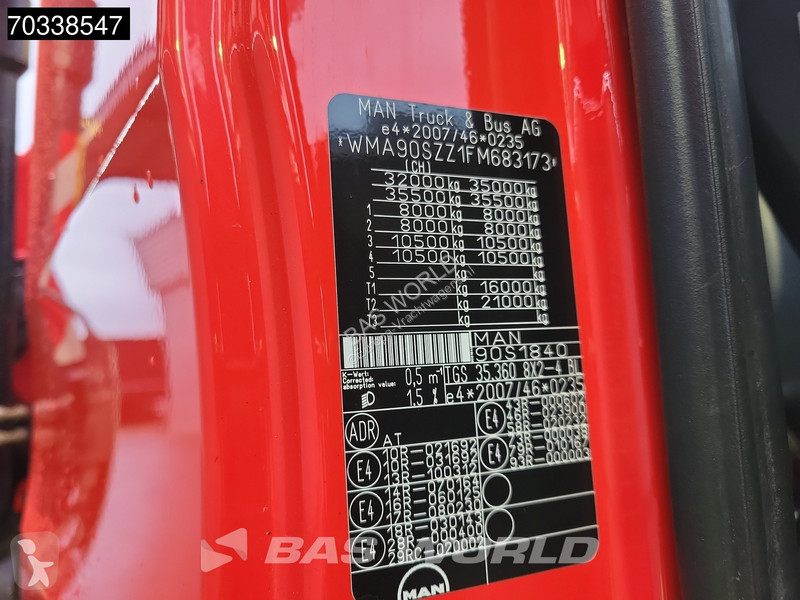 Lastbil MAN 35.360 8X2 FASSI F165A.2.22 E...