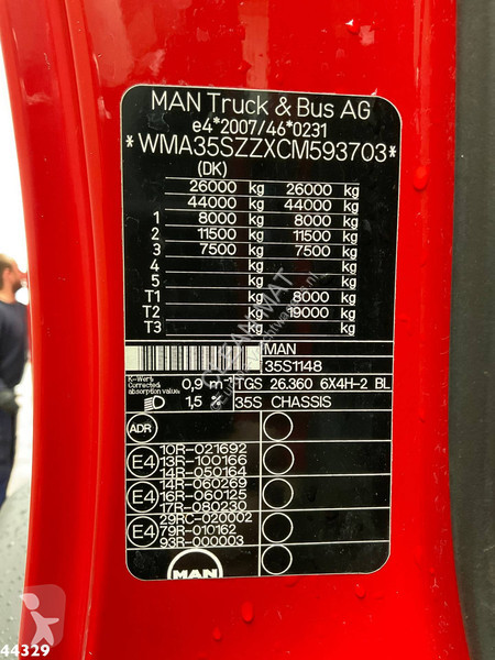 Camion MAN TGS 6x4H Simon Moos Combi