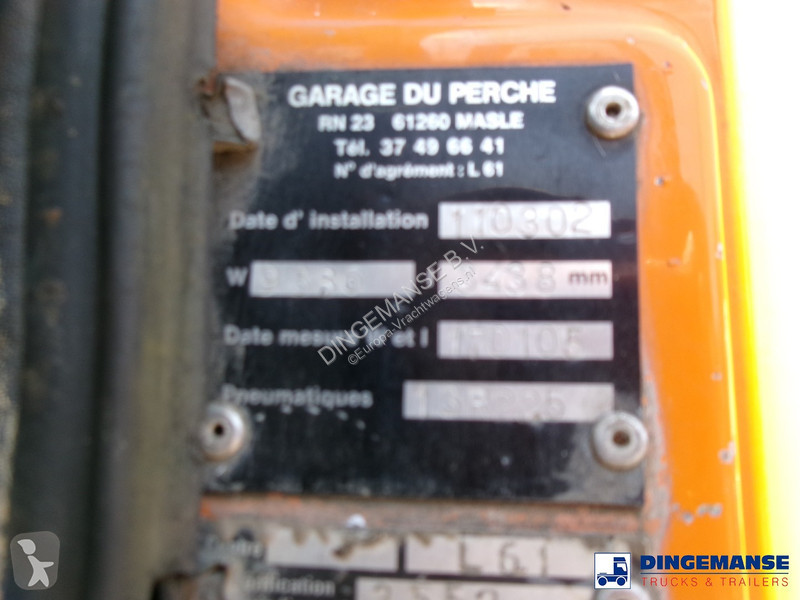 Camion MAN 8x4 Euro 2 vacuum tank ADR 15 m3 / 2...
